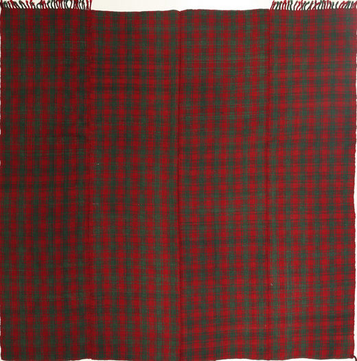 Kilim Modern Rug 195X208 Authentic
 Modern Handwoven Square Dark Red/Dark Green (Wool, Persia/Iran)