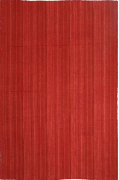Kilim Modern Rug 202X307 Authentic
 Modern Handwoven Rust Red (Wool, Persia/Iran)
