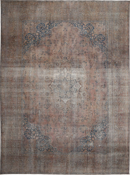 Colored Vintage Sag 283X385 Autentični
 Moderni Ručno Uzlan Svjetlosmeđa/Svjetlosiva Veliki (Vuna, Perzija/Iran)