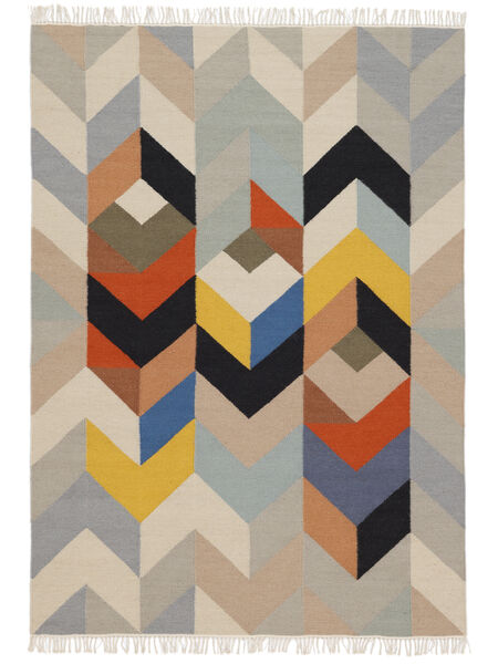 Reflection Matto 200X300 Moderni Käsinkudottu Vaaleanharmaa/Beige (Villa, Intia)