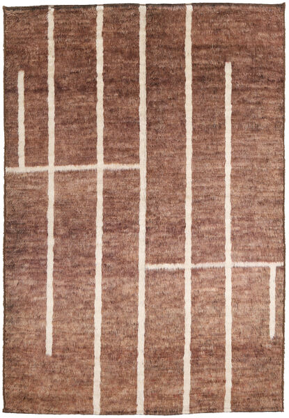 Barchi/Moroccan Berber 絨毯 198X289 モダン 手織り 薄茶色/茶 (ウール, アフガニスタン)