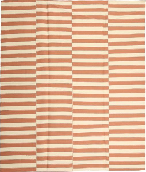 Kelim Moderni Matto 229X267 Moderni Käsinkudottu Beige/Vaaleanpunainen (Puuvilla, Persia/Iran)