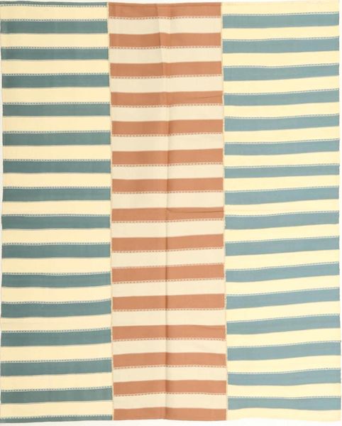 Kilim Modern Rug 173X219 Authentic
 Modern Handwoven Beige/Light Brown (Cotton, Persia/Iran)