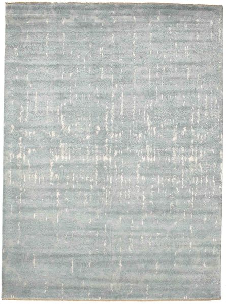 Damask Ковер 274X374 Современный Ковры Ручной Работы Светло-Серый/Бежевый Большой ( Индия)