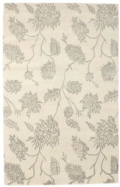 Himalaya Tapijt 161X254 Echt Modern Handgeknoopt Beige/Donkerbeige (Wol, India)