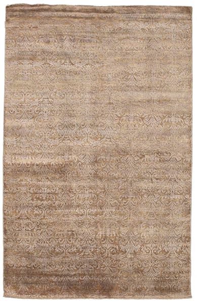 Damask Ковер 173X270 Современный Ковры Ручной Работы Светло-Коричневый/Светло-Розовый ( Индия)