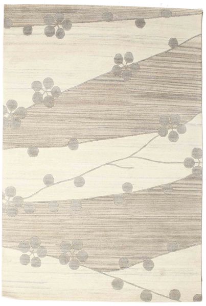 Himalaya Koberec 185X275 Moderní Ručně Tkaný Béžová/Světle Hnědá (Vlna, Indie)