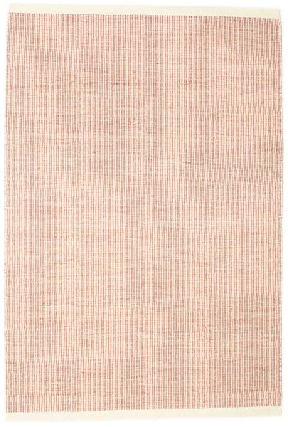 Seaby - Castanho Alaranjado Tapete 160X230 Moderno Tecidos À Mão Luz Rosa/Bege (Lã, Índia)