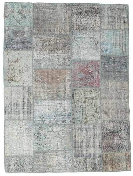 Patchwork Sag 171X231 Autentični
 Moderni Ručno Uzlan Svjetlosiva (Vuna, Turska)