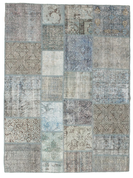 Patchwork Sag 171X230 Autentični
 Moderni Ručno Uzlan Svjetlosiva (Vuna, Turska)