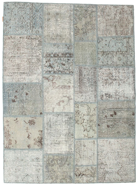 パッチワーク 絨毯 170X232 モダン 手織り 薄い灰色/ベージュ (ウール, トルコ)