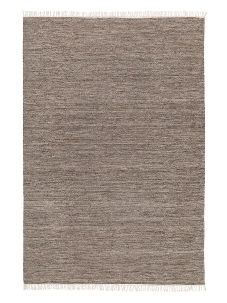 Melange - Brown Rug 140X200 Authentic
 Modern Handwoven Light Grey (Wool, India)