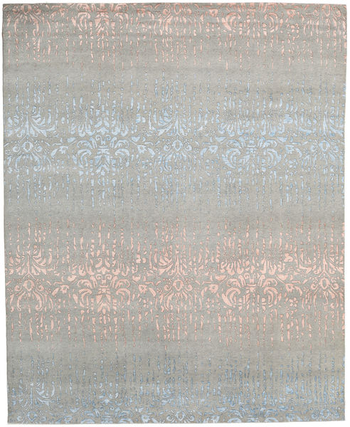 Himalaya Dywan 245X303 Nowoczesny Tkany Ręcznie Jasnoszary (Wełna/Jedwab Bambusowy, Indie)