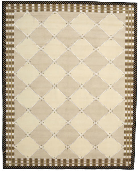 Himalaya Rug 247X308 Authentic
 Modern Handknotted Beige/Light Brown (Wool/Bamboo Silk, India)