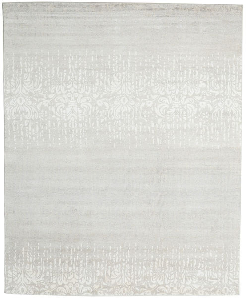 Himalaya Rug 243X301 Authentic
 Modern Handknotted Light Grey/Beige (Wool/Bamboo Silk, India)