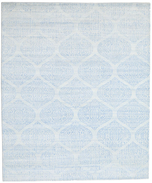 Himalaya Rug 248X296 Authentic
 Modern Handknotted Light Blue/Beige (Wool/Bamboo Silk, India)