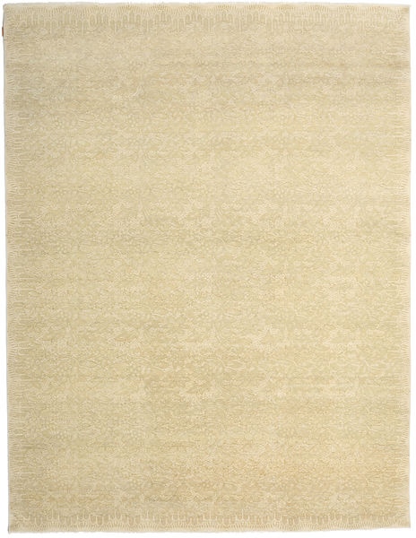 Himalaya Bamboo Silk Rug 284X370 Authentic
 Modern Handknotted Yellow/Dark Beige/Beige Large ( India)