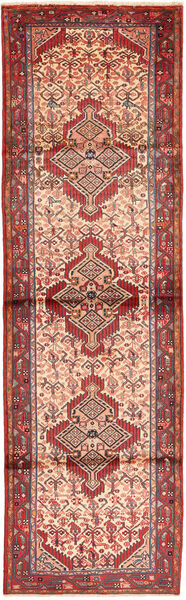 Hamadan Alfombra 87X300 Oriental Hecha A Mano Óxido/Roja/Marrón Claro (Lana, Persia/Irán)