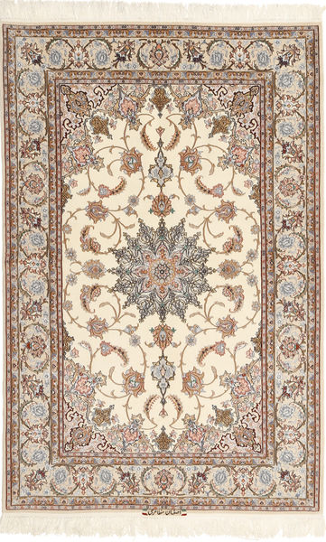 Isfahan silk warp Mazaheri carpet RXZI191