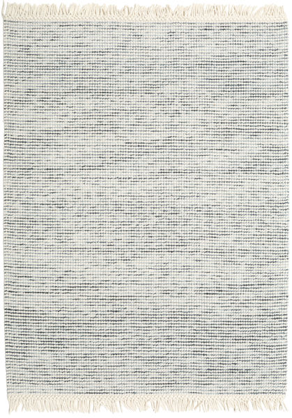 Medium Drop - Gris Mix Tapis 190X240 Moderne Tissé À La Main Gris Clair/Beige (Laine, Inde)