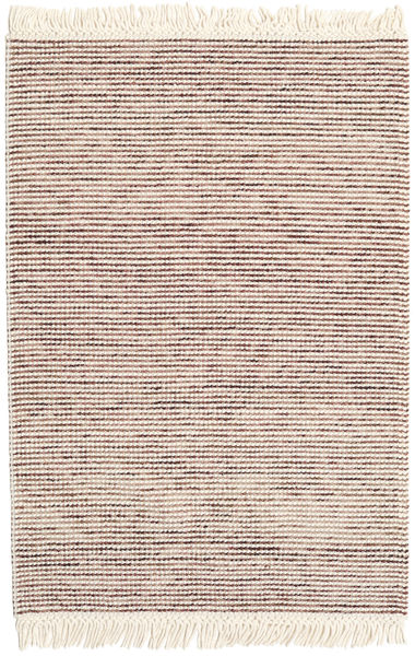 Medium Drop - Castanho/Rose Mix Tapete 140X200 Moderno Tecidos À Mão Bege/Castanho Claro/Cinzento Claro (Lã, Índia)