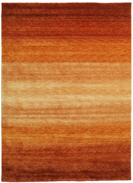 Gabbeh Rainbow - Rust Rug 210X290 Modern Orange/Light Brown (Wool, India)