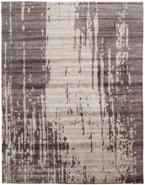 Nepal Original Rug 277X361 Authentic
 Modern Handknotted Light Grey/Dark Grey Large (Wool/Bamboo Silk, Nepal/Tibet)
