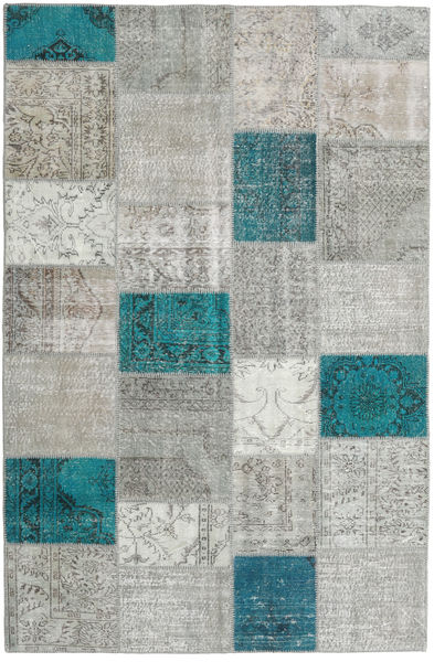 Patchwork Rug 197X301 Authentic
 Modern Handknotted Light Grey/Beige (Wool, Turkey)