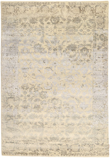 Roma Modern Collection Rug 202X297 Authentic
 Modern Handknotted Light Brown/Beige ( India)