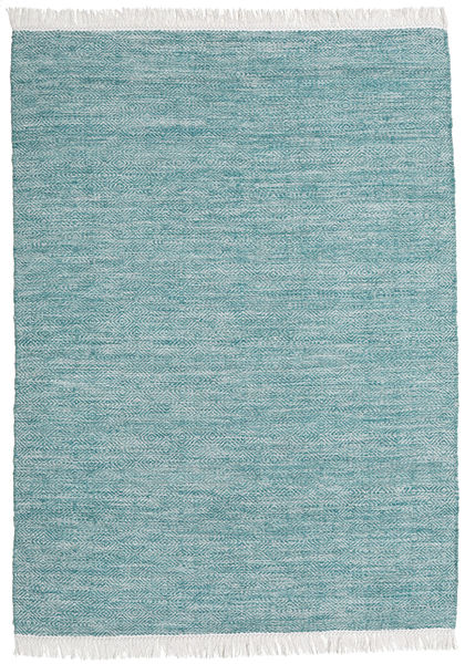 Diamond Wool - Blue Rug 140X200 Authentic
 Modern Handwoven Light Blue/Dark Turquoise 
 (Wool, India)