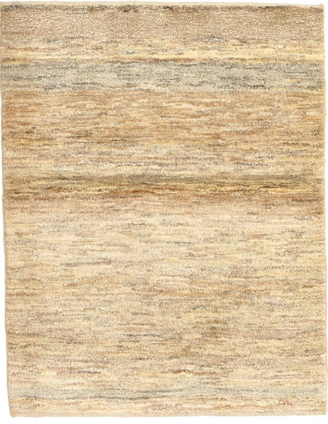 Gabbeh Persan Tapis 89X113 Moderne Fait Main Beige/Beige Foncé (Laine, Perse/Iran)