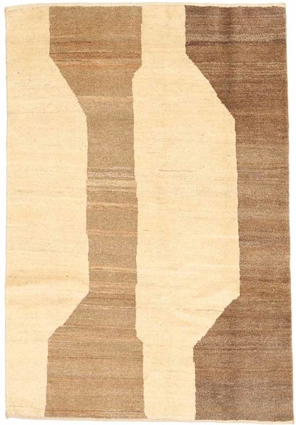 Gabbeh Persia Rug 98X140 Authentic
 Modern Handknotted Light Pink/Light Brown (Wool, Persia/Iran)