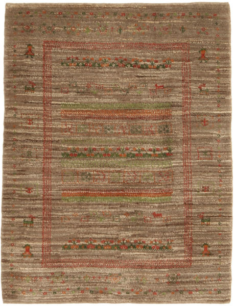 Gabbeh Persia Rug 115X150 Authentic
 Modern Handknotted Light Brown/Brown (Wool, Persia/Iran)