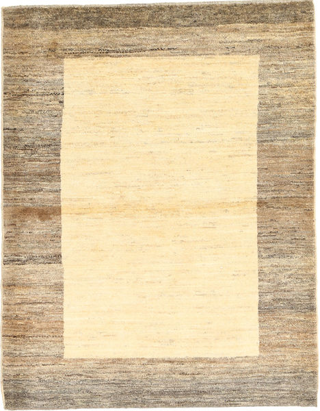 Gabbeh Persia Covor 110X143 Modern Lucrat Manual Bej/Galben (Lână, Persia/Iran)