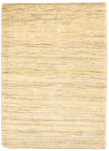 Gabbeh (Persja) Dywan 102X140 Nowoczesny Tkany Ręcznie Beżowy/Ciemnobeżowy (Wełna, Persja/Iran)