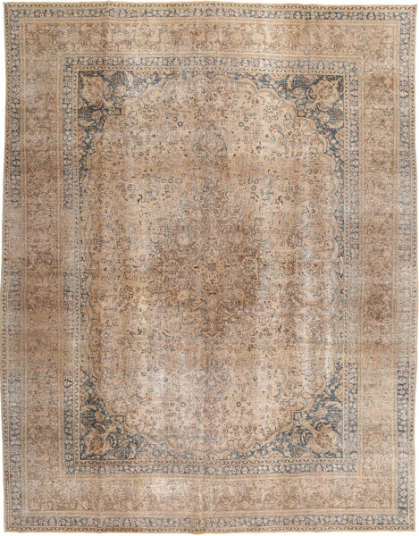 Vintage Sag 287X380 Autentični
 Moderni Ručno Uzlan Svjetlosmeđa/Svjetlosiva Veliki (Vuna, Pakistan)