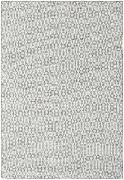 Kilim Goose Eye - Dark Grey Rug 160X230 Authentic
 Modern Handwoven Beige/Light Grey (Wool, India)