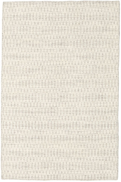 Kelim Long Stitch - Béžová Koberec 120X180 Moderní Ruční Tkaní Béžová/Světle Šedá (Vlna, Indie)