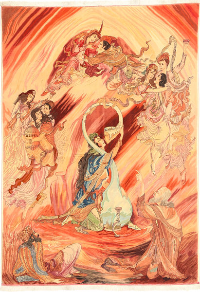 Tabriz 60 Raj carpet AXVZZH186