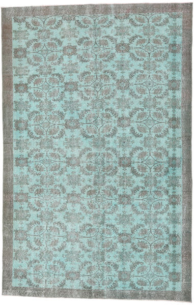 Цветной Винтаж Ковер 184X285 Современный Ковры Ручной Работы Темно-Серый/Светло-Голубой (Шерсть, Турция)