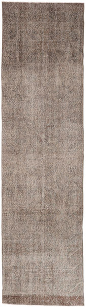 Colored Vintage 러그 80X301 정품
 모던 수제 복도용 러너
 라이트 브라운/라이트 그레이 (울, 터키)