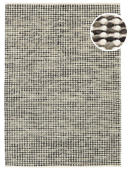 Big Drop - Black/Grey Mix Rug 210X290 Authentic
 Modern Handwoven Light Grey/Dark Grey/Beige (Wool, India)