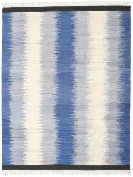 Ikat - Sininen Matto 190X240 Moderni Käsinkudottu Vaaleanharmaa/Beige/Sininen (Villa, Intia)