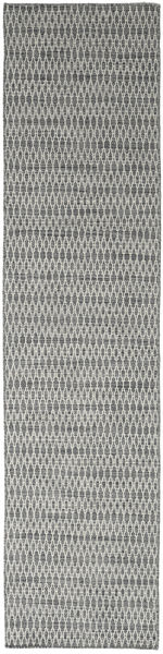 Alfombra Kilim Long Stitch - Oscuro Gris CVD18826