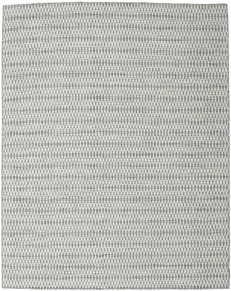Kilim Long Stitch - Escuro Cinzento Tapete 240X300 Moderno Tecidos À Mão Cinzento Claro/Bege (Lã, Índia)