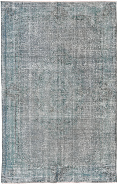 Colored Vintage Rug 185X290 Authentic
 Modern Handknotted Light Grey/Dark Grey (Wool, Turkey)