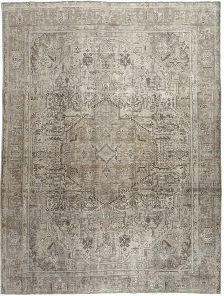 Colored Vintage Matta 248X330 Äkta Modern Handknuten Ljusgrå/Ljusbrun (Ull, Persien/Iran)