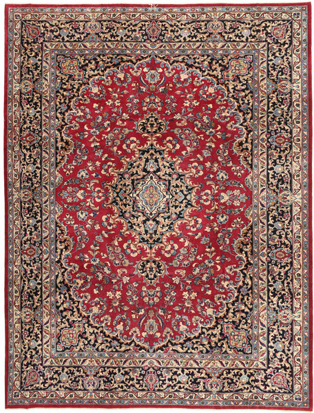 Mashad Patina Rug 247X322 Authentic
 Oriental Handknotted Crimson Red/Dark Blue (Wool, Persia/Iran)