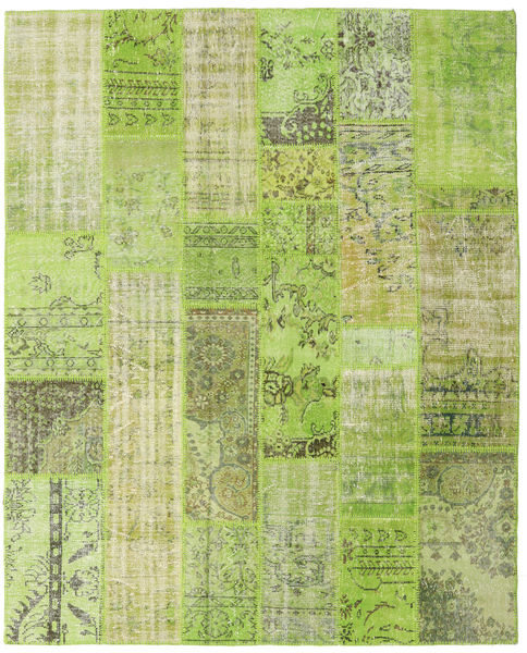 Patchwork Sag 202X251 Autentični
 Moderni Ručno Uzlan Svjetlozelena/Maslinasto Zelena (Vuna, Turska)