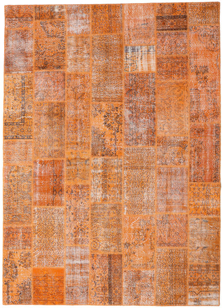 Patchwork Rug 265X369 Authentic
 Modern Handknotted Light Brown/Orange Large (Wool, Turkey)